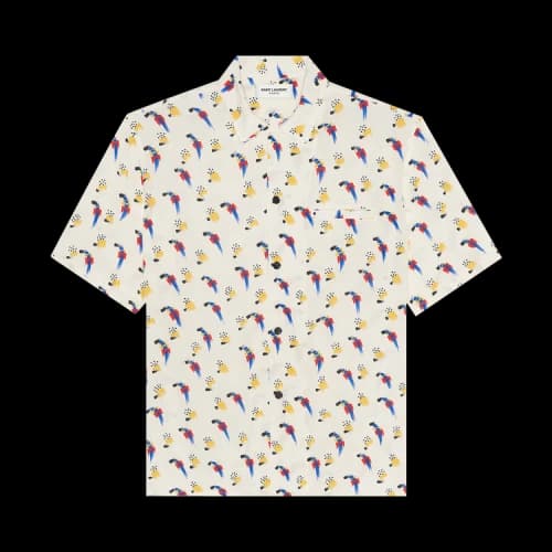 Saint Laurent Vintage Holiday Shirt 'Multicolor'