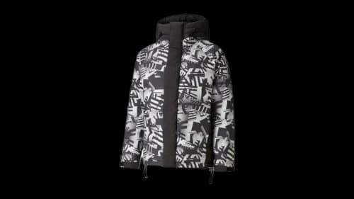 Puma Nemen X Storm Down Graphic Full-Zip Jacket White