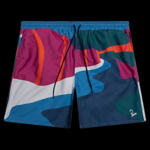 Parra The Festival Fence Swim Shorts 'Blue'