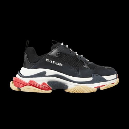 Balenciaga Triple S Sneaker 'Black Red'