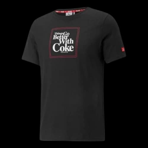 PUMA X Coca Cola Graphic Tee 'Black'