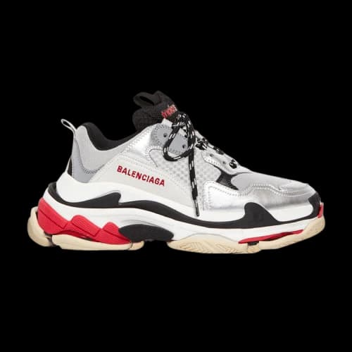 Balenciaga Triple S Sneaker 'Red Silver White' 2019