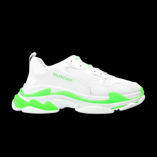 Balenciaga Triple S Sneaker 'White Fluo Green'