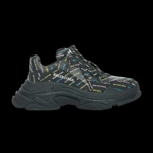 Balenciaga Triple S Sneaker 'Allover Logo - Black Multi'