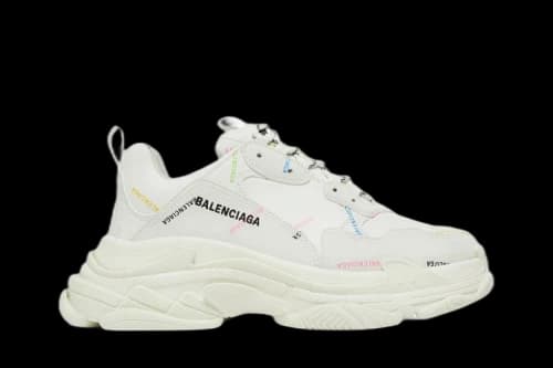 Balenciaga Triple S Sneaker 'Allover Logo - White Multi'