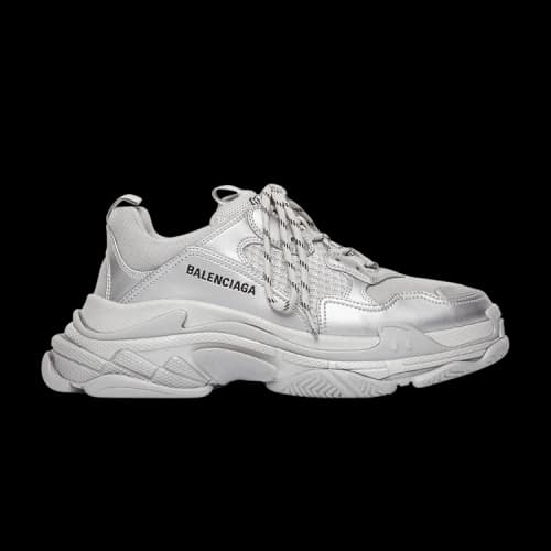 Balenciaga Triple S Sneaker 'Silver Metallic'