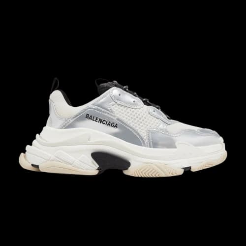 Balenciaga Triple S Sneaker 'Black White Silver'