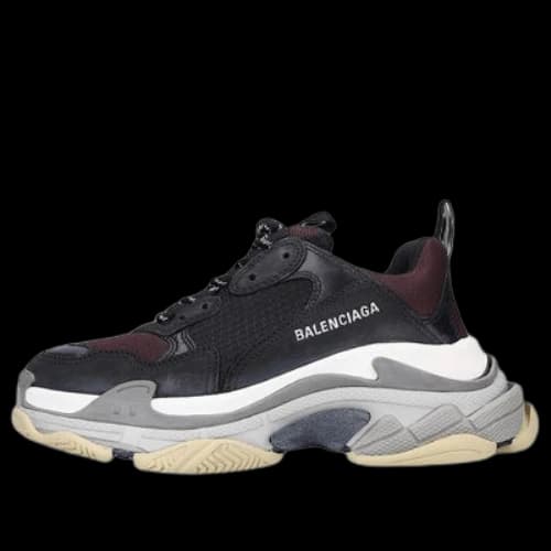 Balenciaga Triple S Sneakers 'Black Purple'