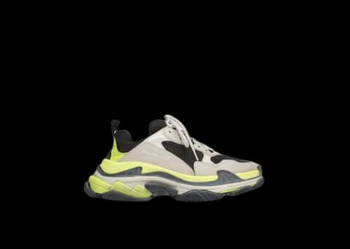 Balenciaga Triple S Yellow Grey