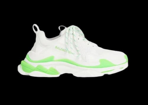 Balenciaga Triple S Fluo Green White