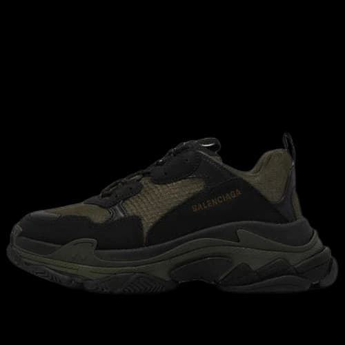 Balenciaga Triple S Sneakers 'Olive Green Black'