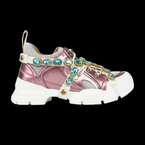 Gucci Flashtrek 'Pink Crystals'