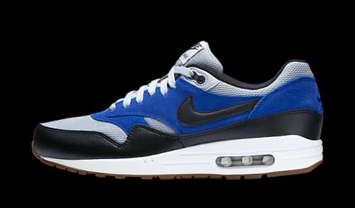 Nike Air Max1 Essential Grey Mist/Black-Lyon Blue