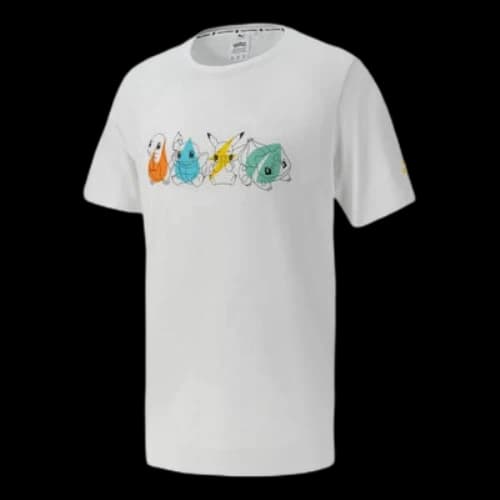 PUMA X Pokemon Graphic Tee 'White'