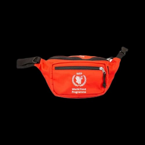 Balenciaga Logo Belt Bag 'Red'