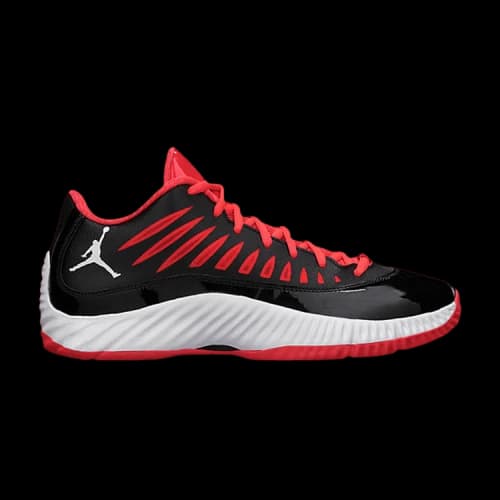 Air Jordan Super.Fly Low 'Black Bright Crimson'