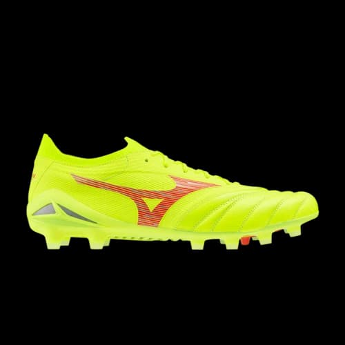 Mizuno Morelia Neo 4 Beta Elite 'Safety Yellow Fiery Coral'