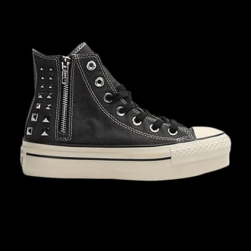 Converse Chuck Taylor All Star Platform Studs Hi 'Jet Black'
