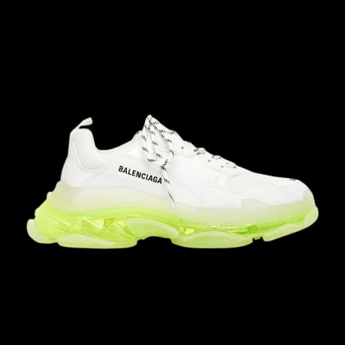 Balenciaga Triple S Sneaker 'Clear Sole - White Fluo Yellow'