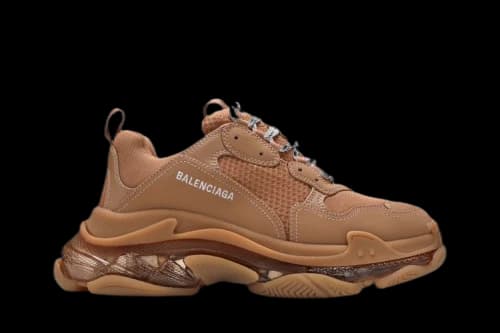 Balenciaga Triple S Sneaker 'Clear Sole - Light Camel'