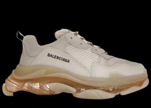 Balenciaga Triple S Clear Sole Off White