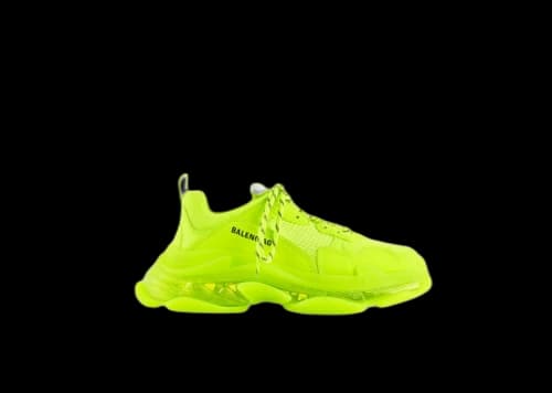 Balenciaga Triple S Clear Sole Fluo Yellow