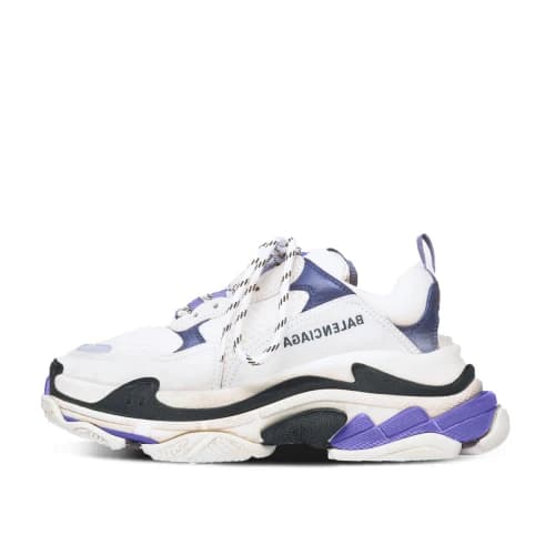 Balenciaga Triple S White Purple (Women's)