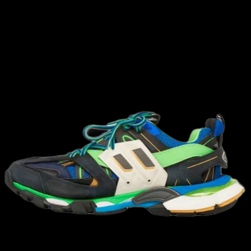 Balenciaga Track Trainers Sports Shoes Black/Green