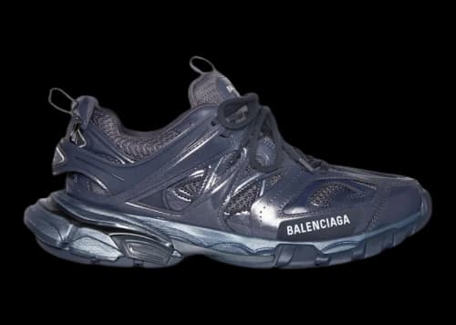 Balenciaga Track Metallic Grey Navy
