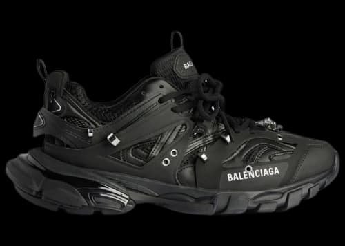 Balenciaga Track Piercing Black