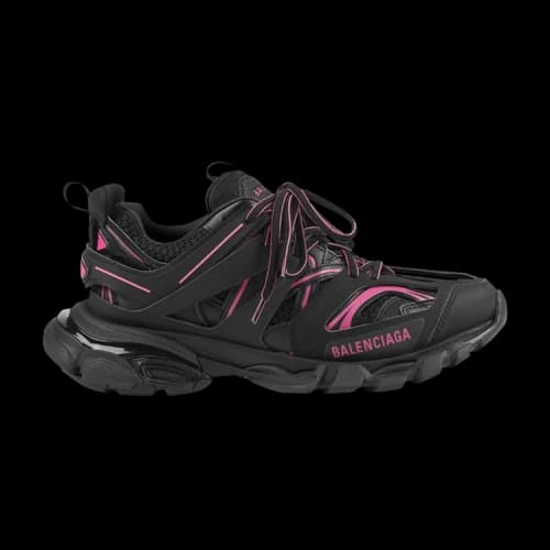 Balenciaga Track Sneaker 'Black Neon Pink' (Women's)