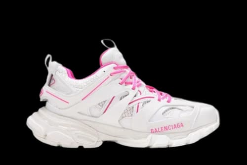 Balenciaga Track Sneaker 'White Fluo Pink' (Women's)