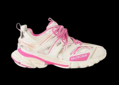 Balenciaga Track Worn Out In Purple White (Women's)