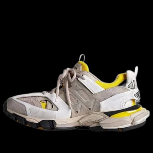 Balenciaga Track Sneakers 'Yellow White Beige' (Women's)