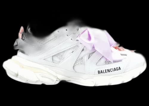 Balenciaga Track Bow White Pink (Women's)