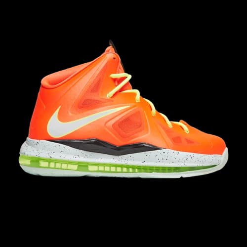 Nike LeBron 10 GS 'Bright Crimson'