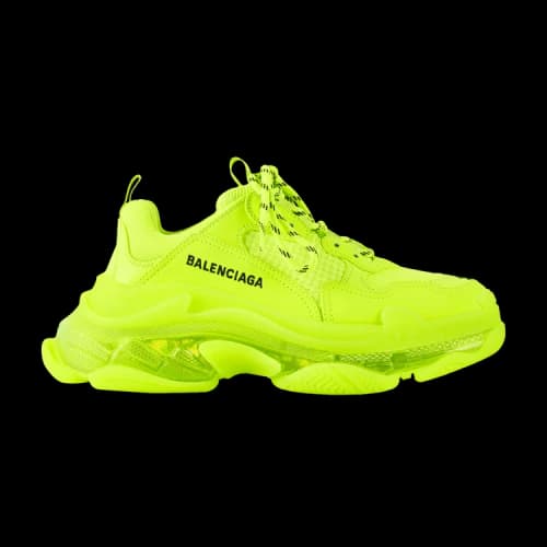 Balenciaga Triple S 'Fluo Yellow' (Women's)