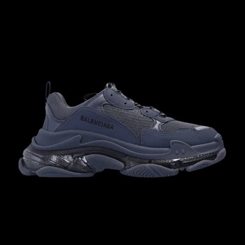 Balenciaga Triple S Sneaker 'Clear Sole - Ombre Blue' (Women's)