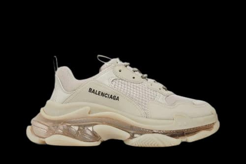 Balenciaga Triple S Sneaker 'Clear Sole - Beige' (Women's)