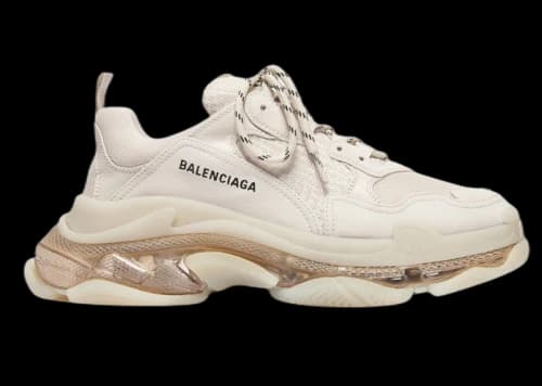 Balenciaga Triple S Clear Sole Beige (Women's)