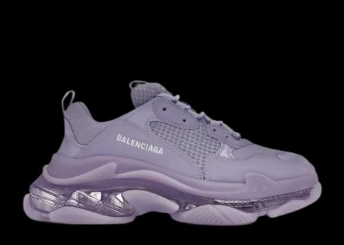 Balenciaga Triple S Clear Sole Purple (Women's)