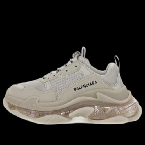 Balenciaga Triple S Sneaker 'Clear Sole - Beige' (Women's)