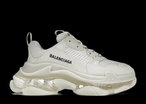 Balenciaga Triple S Clear Sole Light Beige (Women's)