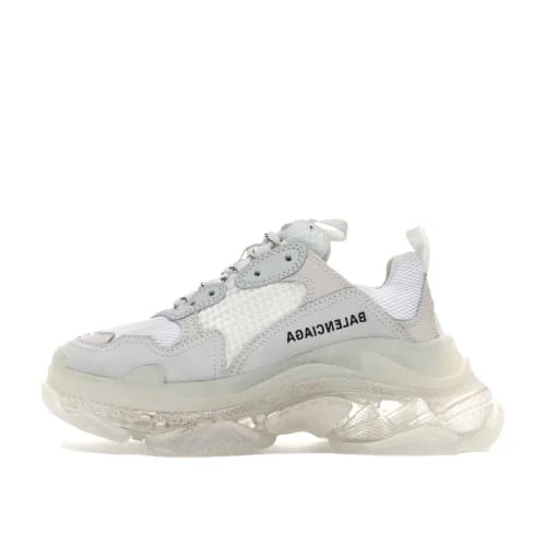 Balenciaga Triple S White Clear Sole (W) (2019)