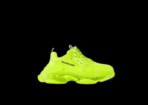Balenciaga Triple S Clear Sole Fluo Yellow (Women's)