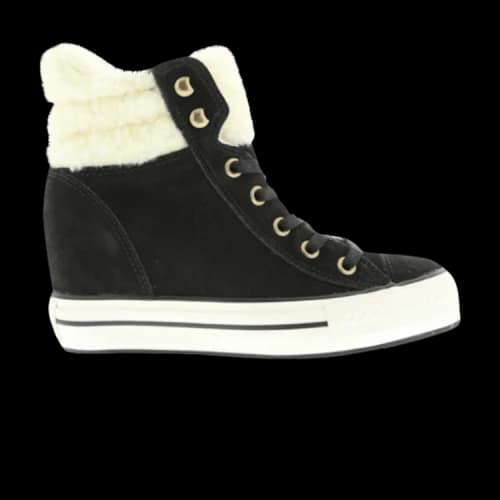 Converse Chuck Taylor All Star Platform Plus Collar High 'Black Natural' (Women's)