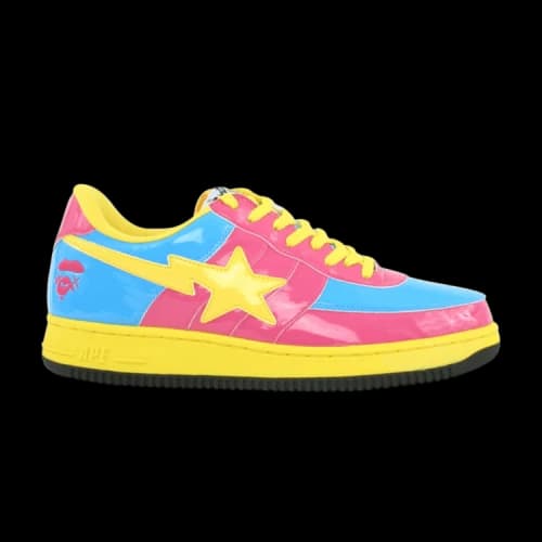 Bapesta FS-029 Low 'Pink Yellow'