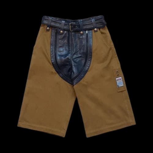 Martine Rose Zip Chap Utility Shorts 'Natrual'