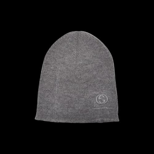 Gucci Wool Simple GG Logo Beanie 'Grey'