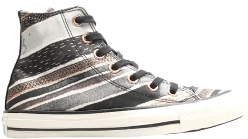 Converse Chuck Taylor All Star Hi Festive Stripe Black Dolphin (Women's)